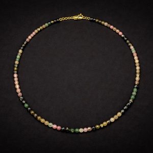 Rainbow Tourmaline Necklace
